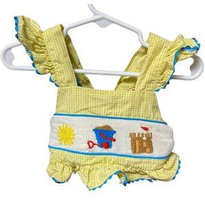 18m Awe Smocks Smocked Bikini